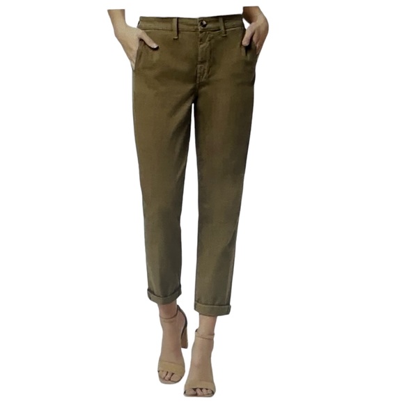 Sam Edelman Pants Morrison Trousers in Olive Green - Picture 1 of 9